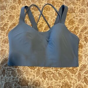 Like a Cloud Ribbed Longline Bra D/DD